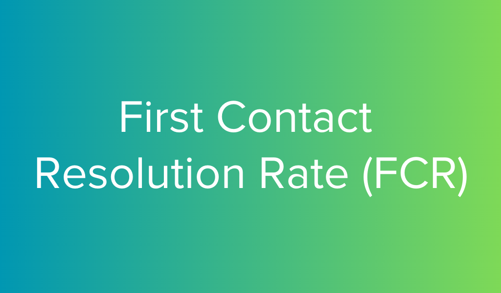 Unlock the power of customer satisfaction with a high First Contact Resolution Rate (FCR). Explore strategies to enhance efficiency.